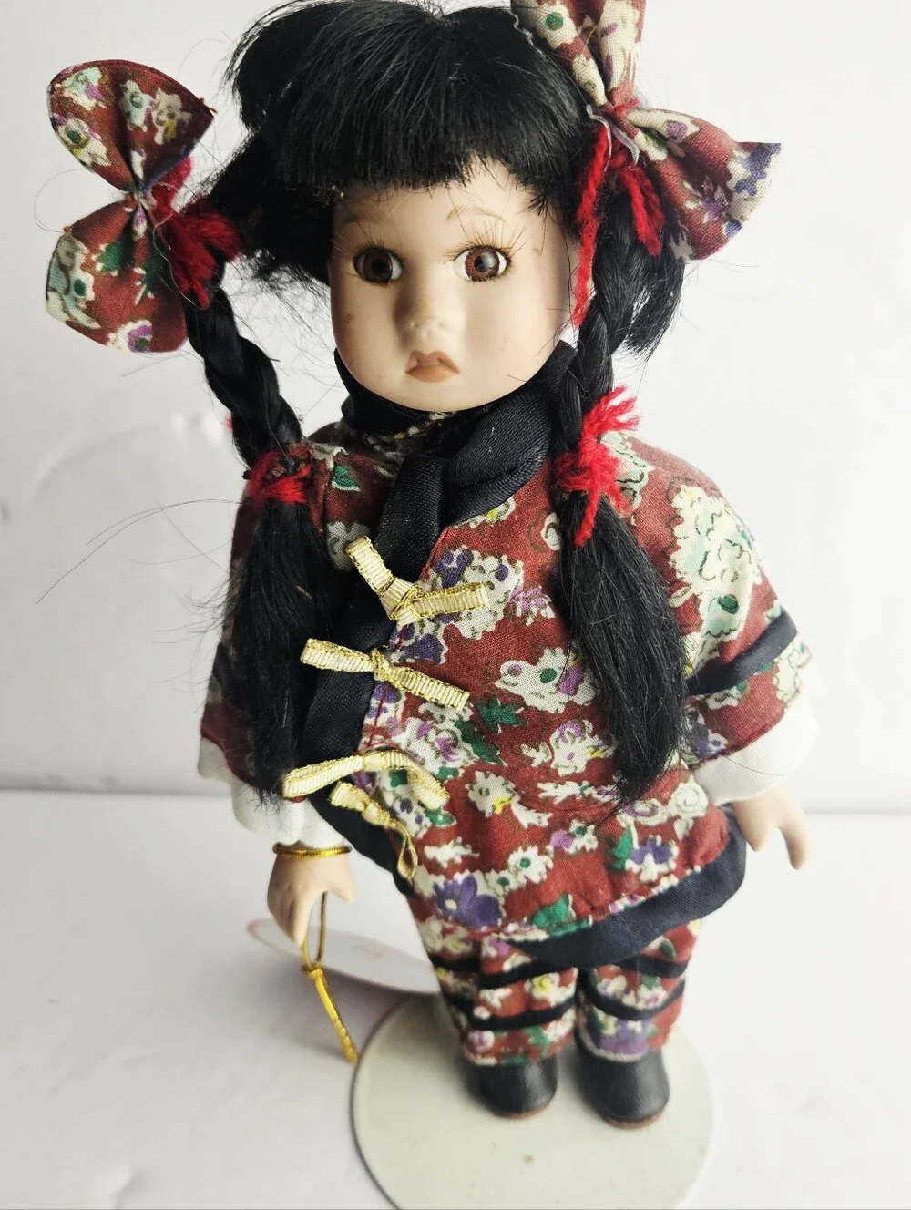 Barbara Lee Signature Collection Petite Porcelains Asian Japan Doll 8